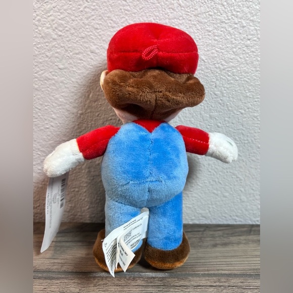Mario Super Mario Brothers 2023 Plush Stuffed Doll approx. 8" Nintendo w/tags - Picture 2 of 8